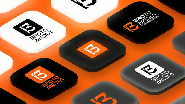 Brotomedia Logo Mockup