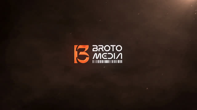 Brotomedia Particle Logo Animation