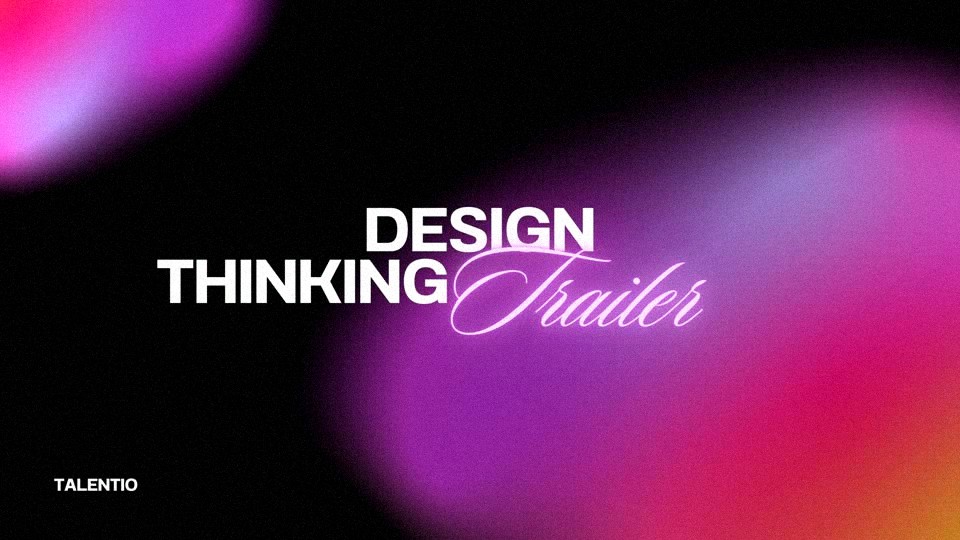 Design Thinking Course Trailer, cover image