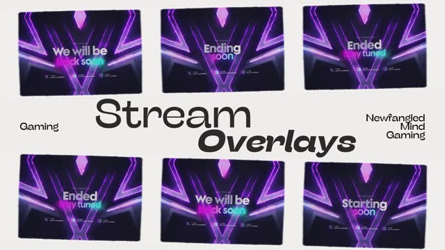 Gaming Stream Overlays Newfangled Mind Gaming Thumbnail