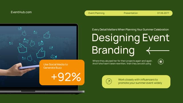 Modern Event Planning Deck, image 8