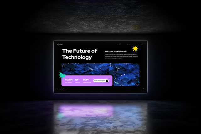 The Future of Technology Powerpoint Thumbnail